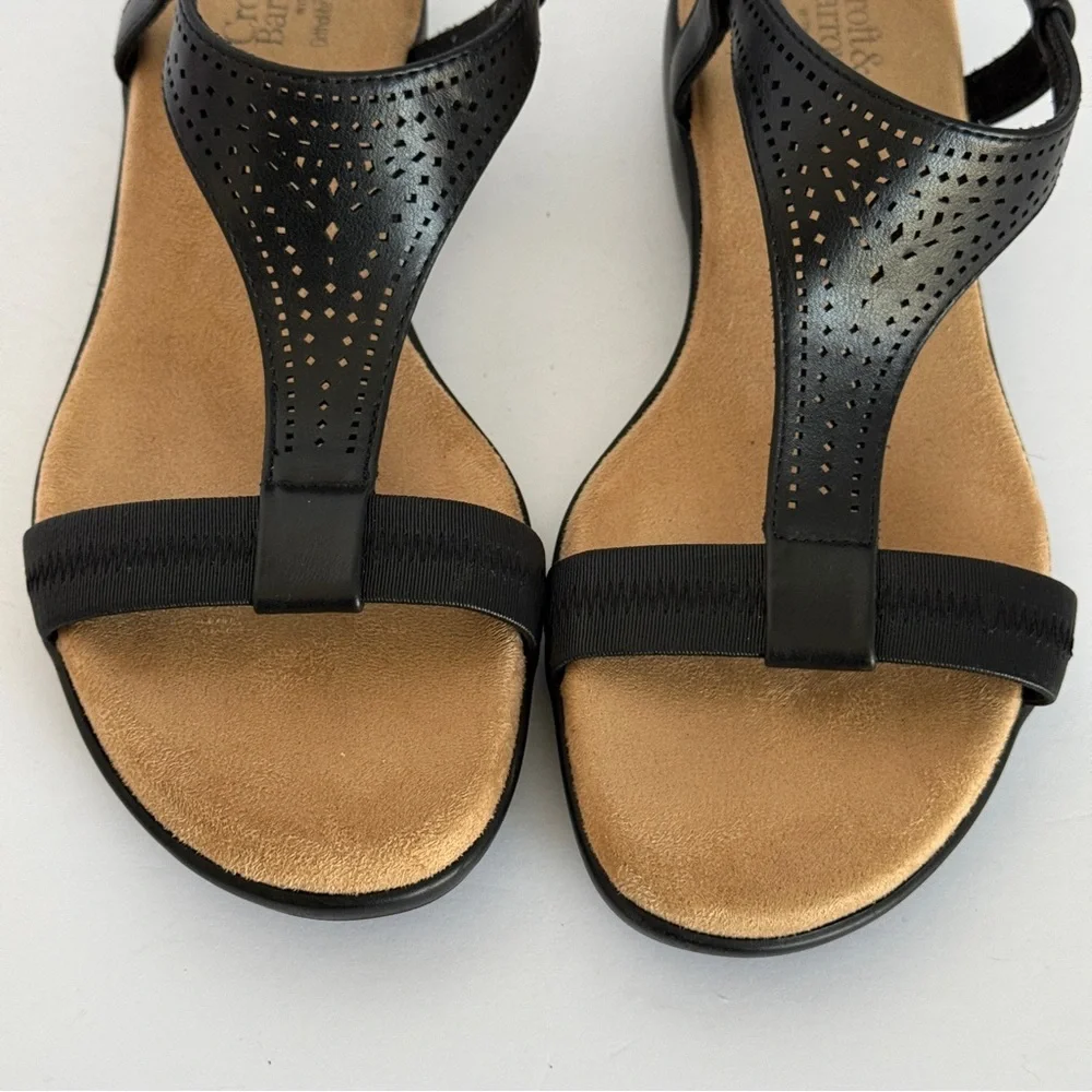 Croft & Barrow Lorelai Women's Comfort Flat Strappy Sandals Size 7